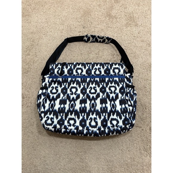 Lululemon Urban Yogini Ikat Yoga Messenger Bag Sprinkler Blue main image 3